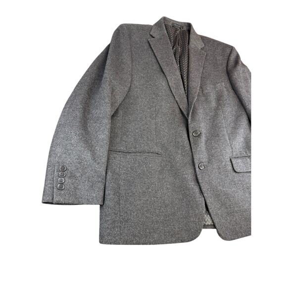 Ralph Lauren Men’s Gray Wool Silk Cashmere Blazer Sport Coat 42R Classic Fit - Picture 5 of 13